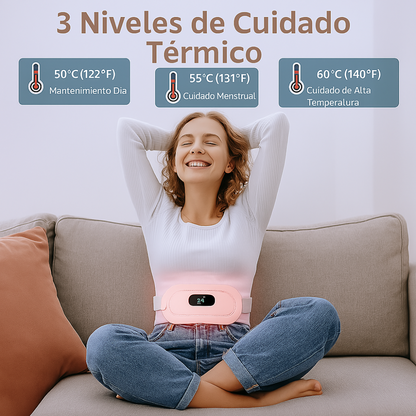 Cinturón Térmico Menstrual - ¡EL MEJOR ALIADO PARA TU CICLO MENSTRUAL! 🌸